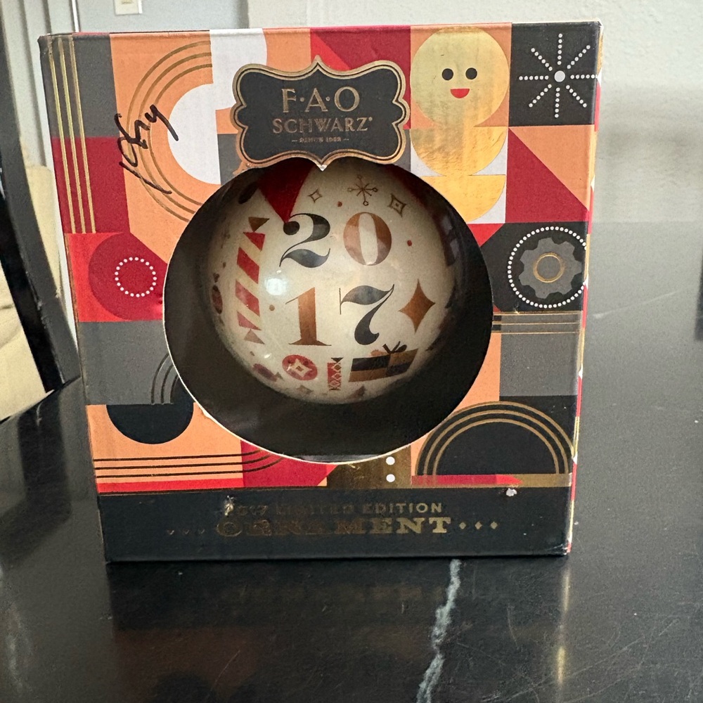 FAO Schwarz 2017 Limited Edition Ornament.